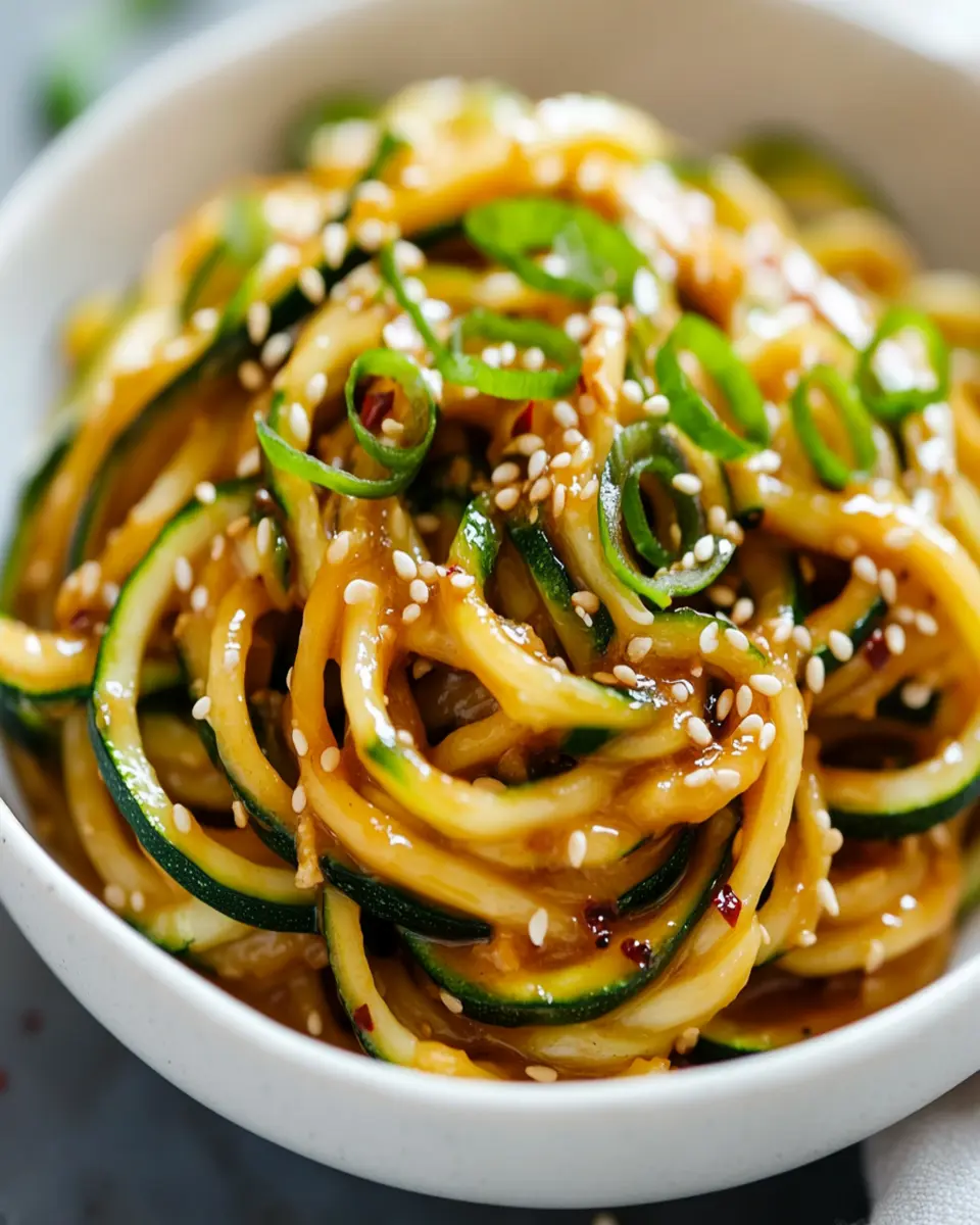 Keto Sesame Noodles: Irresistibly Creamy & Guilt-Free!