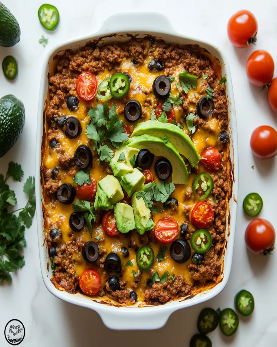 Keto Mexican Casserole: Irresistibly Cheesy & Full of Flavor