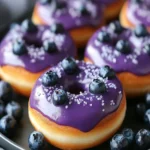 Gluten Free Vegan Blueberry Donuts First Image First Image